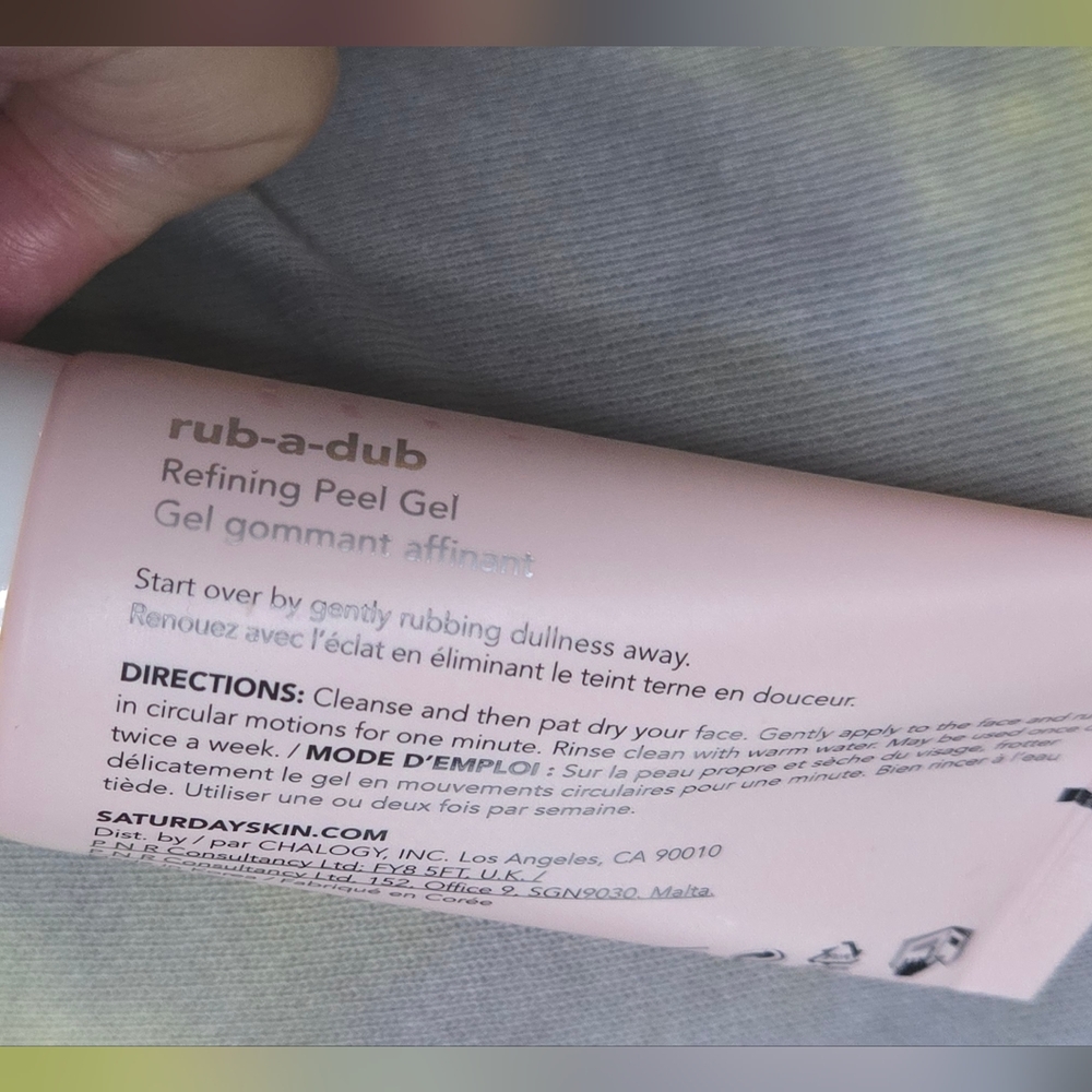 Saturday Skin Rub-a-dub Cleanser & Acure Blue Tansy Oil Skincare 2pc Bundle - Picture 5 of 10